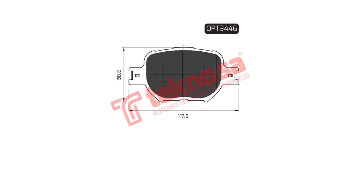 Brake Pad Toyota Runx 180 Rsi 02-08 ( F )