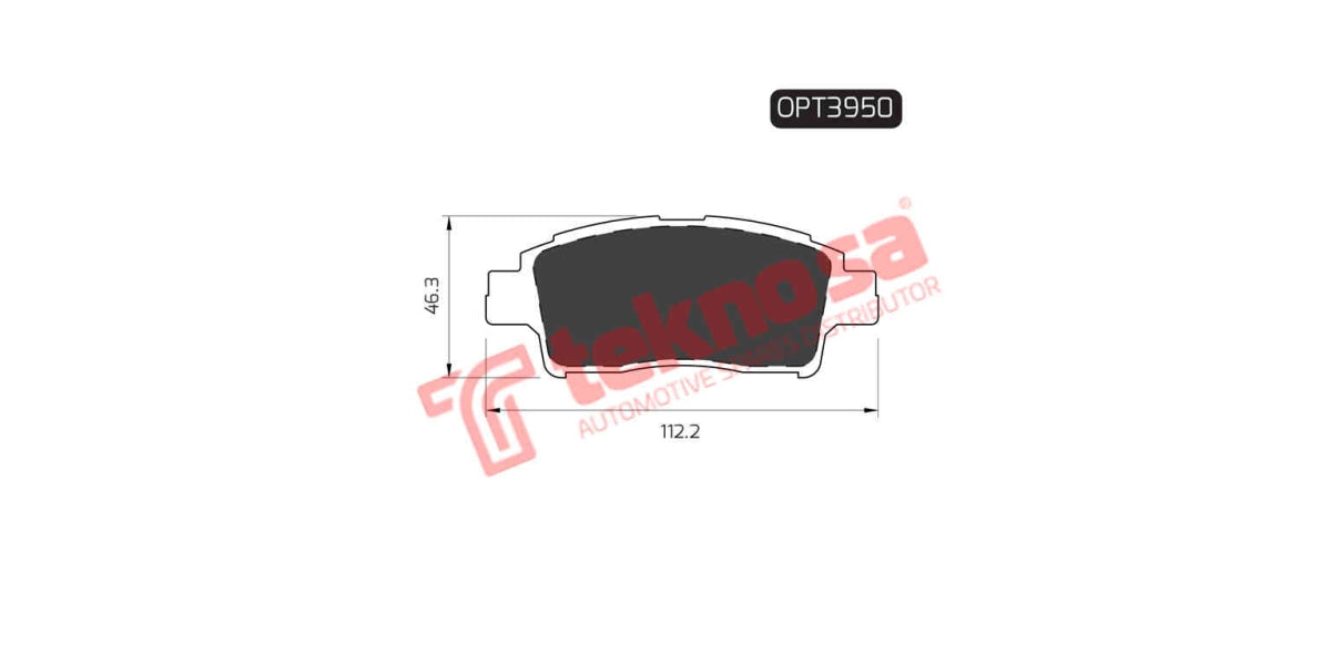 Brake Pad Toyota Vitz 99- ( F )