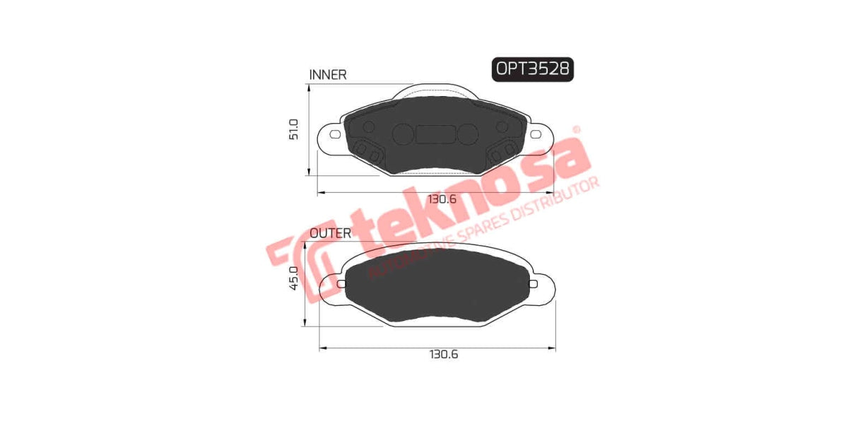 Brake Pad Toyota Yaris 06- ( F )