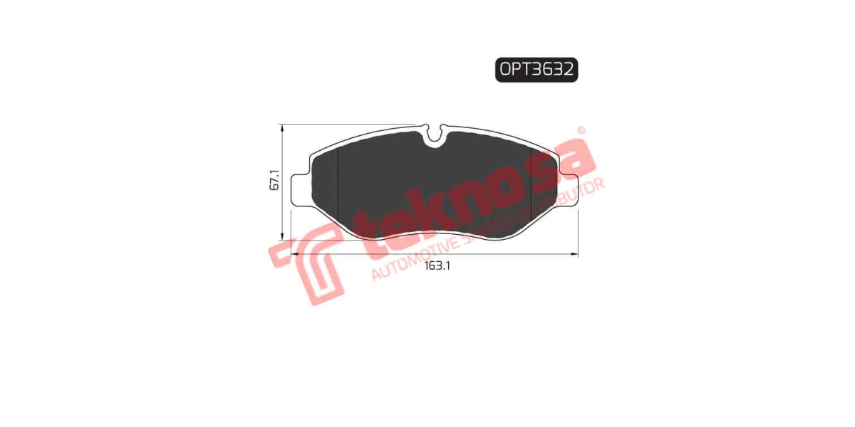 Brake Pad Volkswagen Crafter 06- ( F )