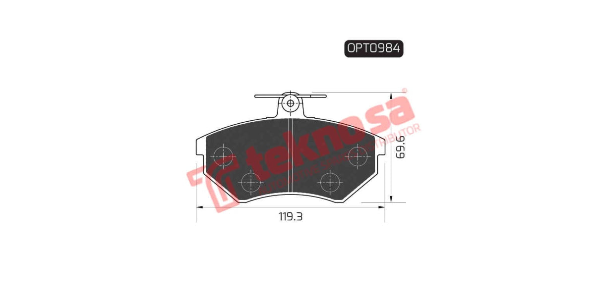 Brake Pad Volkswagen Golf [2] 2.0 Gti 90-92 ( F )