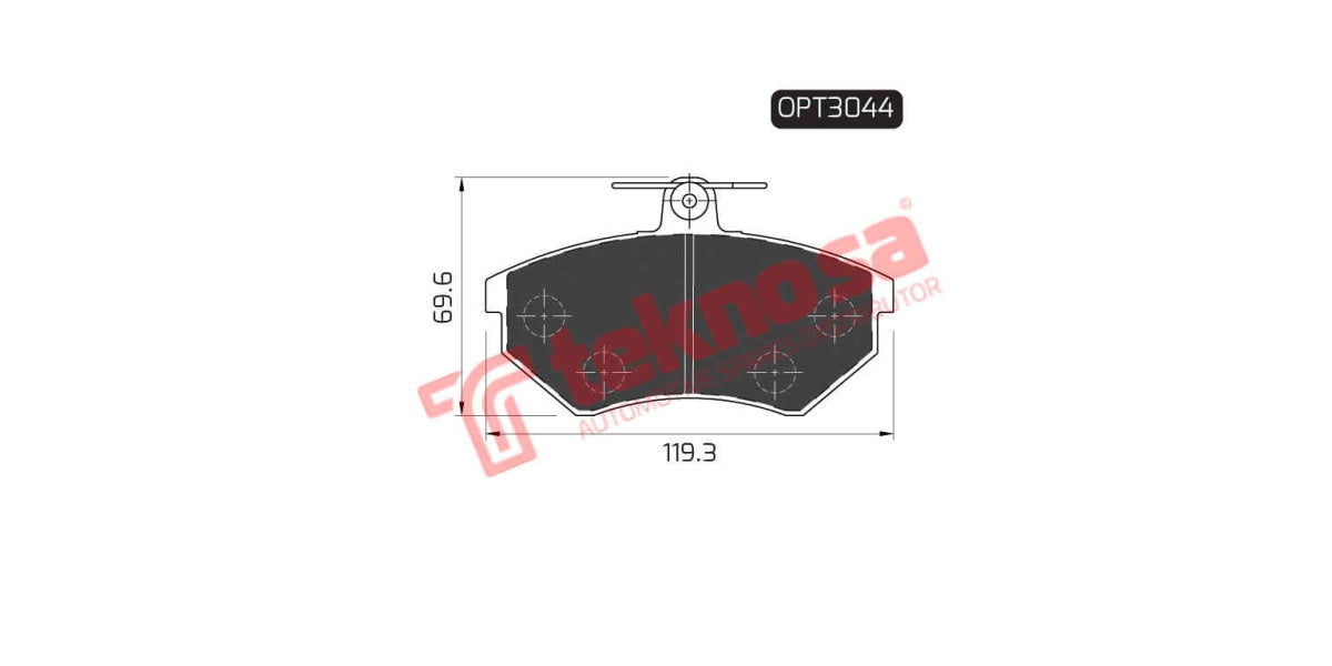 Brake Pad Volkswagen Golf [3] 2.8 Vr6 93-99 ( F )