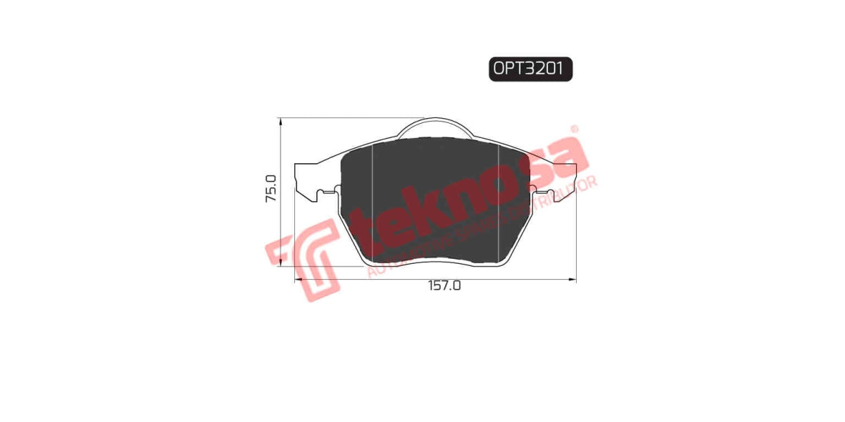 Brake Pad Volkswagen Golf 4 99 ( F )