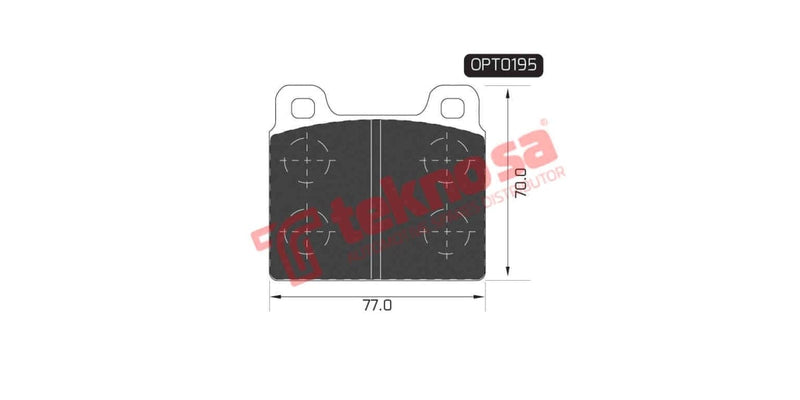 Brake Pad Volkswagen Kombi [T2] 75-80 ( F )