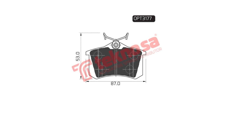 Brake Pad Volkswagen Passat 99 (R)