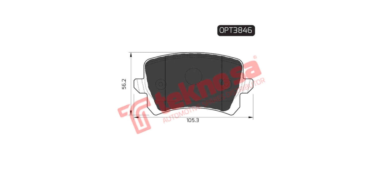 Brake Pad Volkswagen Tiguan 07- ( R )