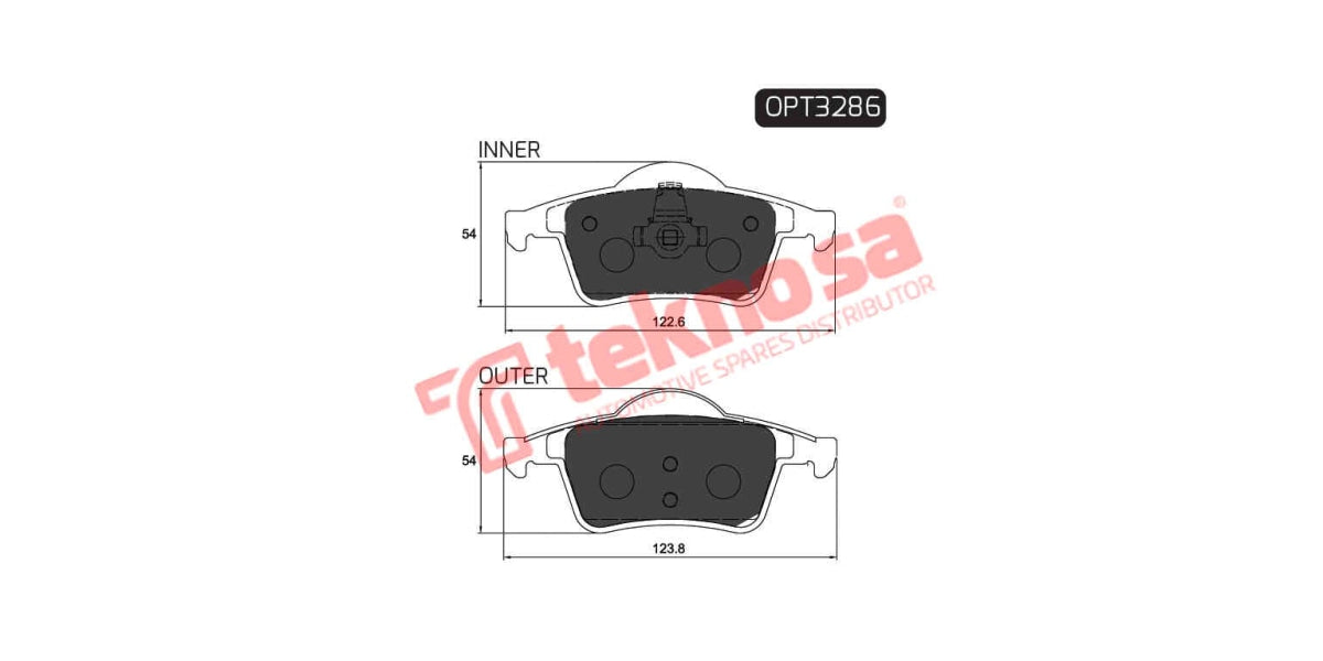 Brake Pad Volvo V40 98- ( R )