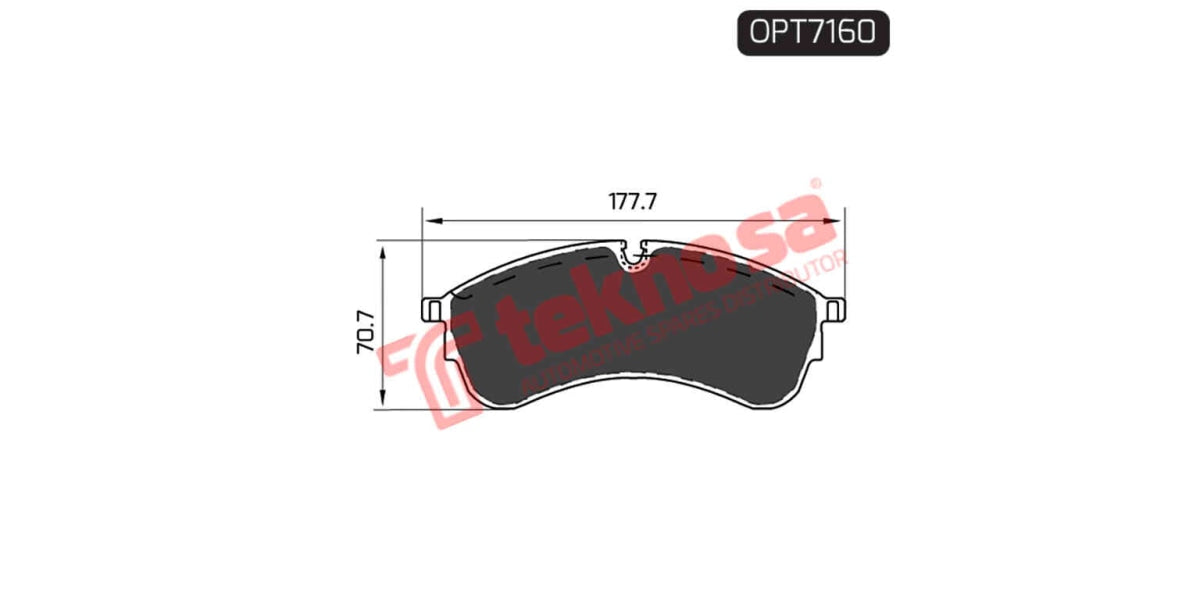 Brake Pad Vw Crafter 16- ( F )