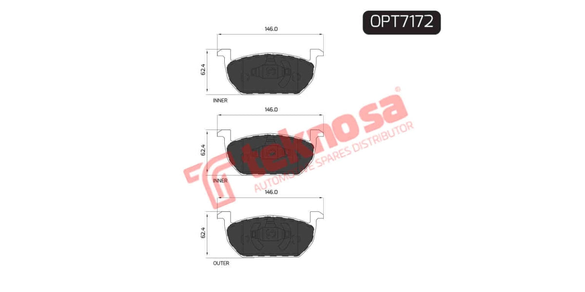 Brake Pad Vw Polo (18-) ( F )