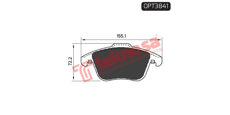 Brake Pad Vw Tiguan 17- ( F )