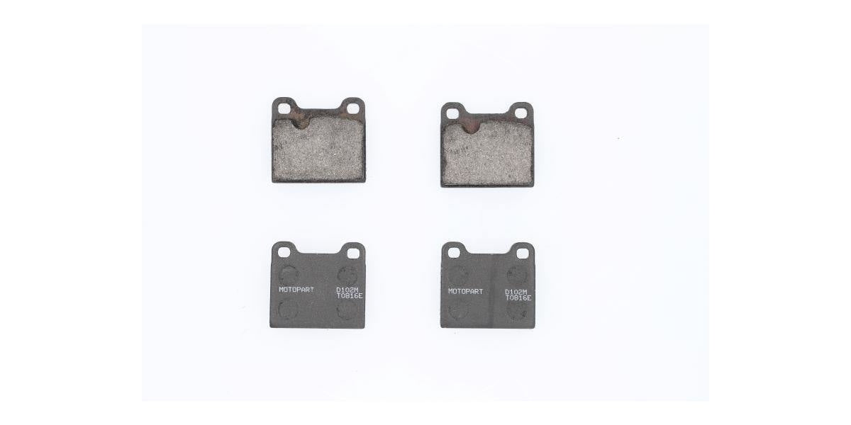 Brake Pads Alfa 1300,Alfetta,Giulietta,Merc 200,220,230 D102M -Modern Auto Parts