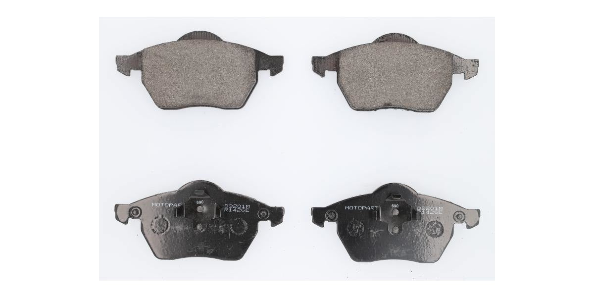 Brake Pads Audi A3,S3,Tt,Vw Golf 3,4,Jetta,Passat,Sharan D3201M -Modern Auto Parts