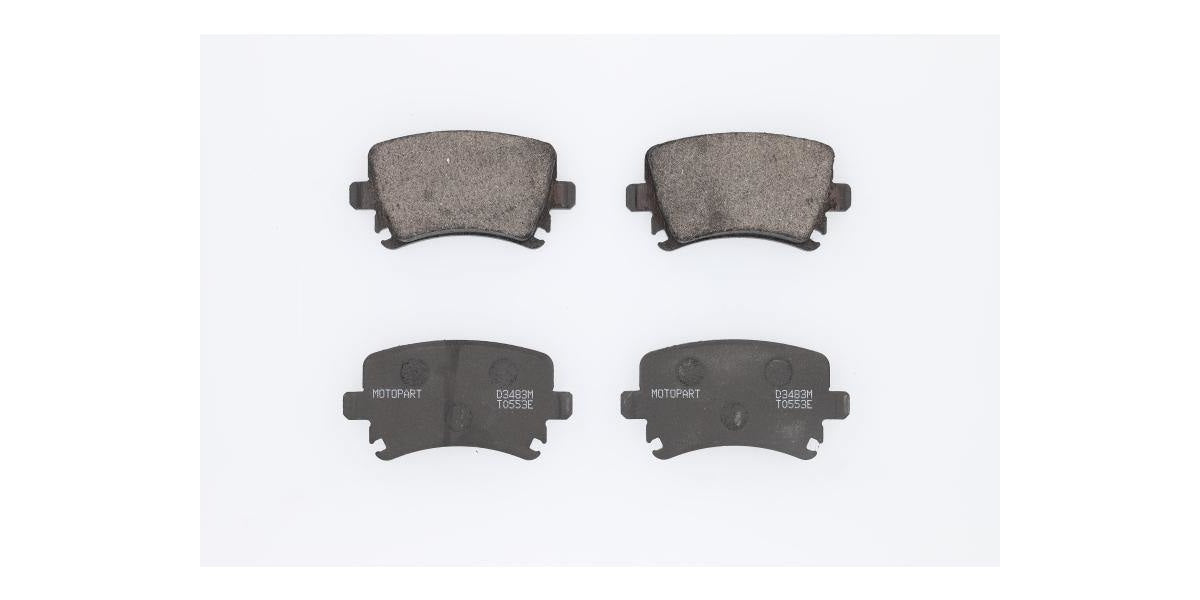 Brake Pads Audi A3A4,A6,Q3,Tt,S3,Seat Leon,Vw Cc,Eos,Golf 5,6,Jetta,Passat Tdi D3483M -Modern Auto Parts