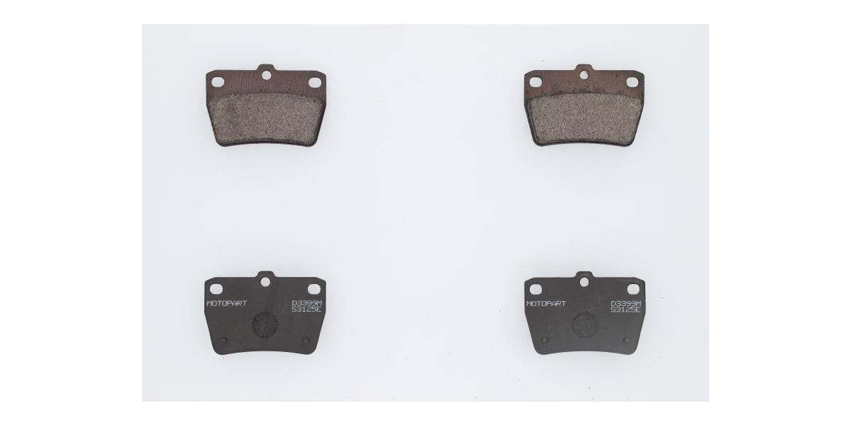 Brake Pads Chery Tiggo,Toyota Rav4 D3399M -Modern Auto Parts