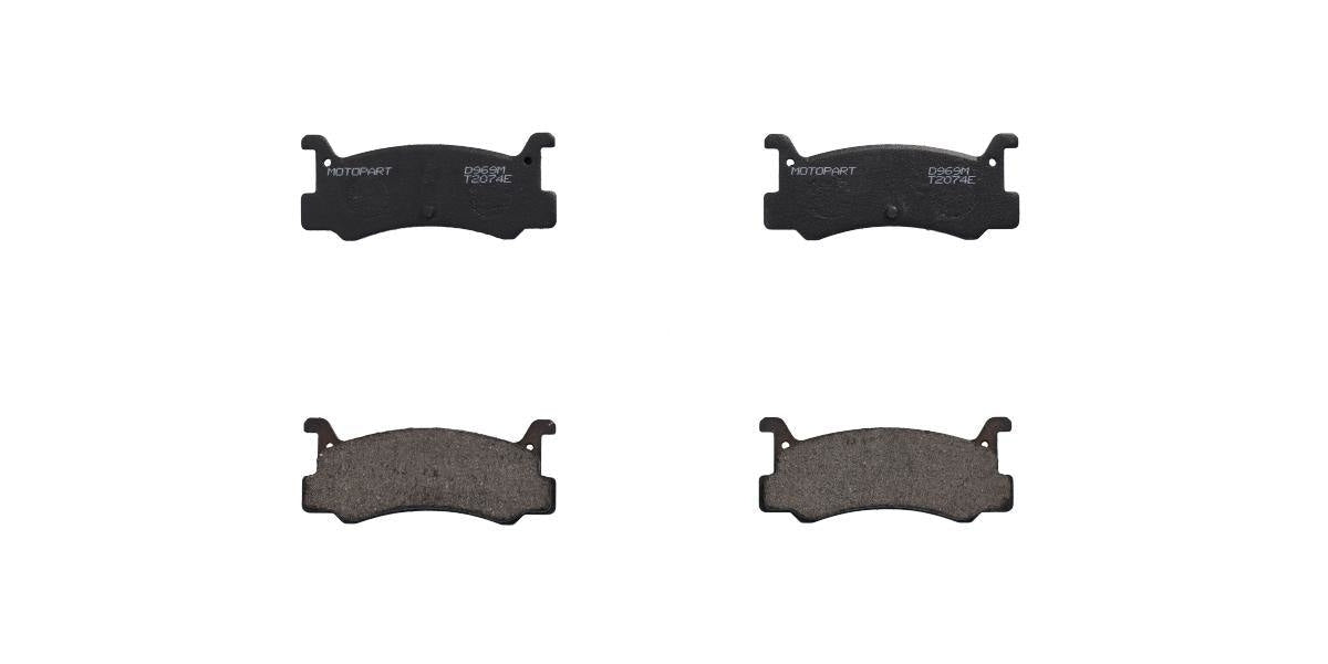 Brake Pads Daihatsu Gran Move,Ford Laser,Meteor,Mazda 323 D969M -Modern Auto Parts