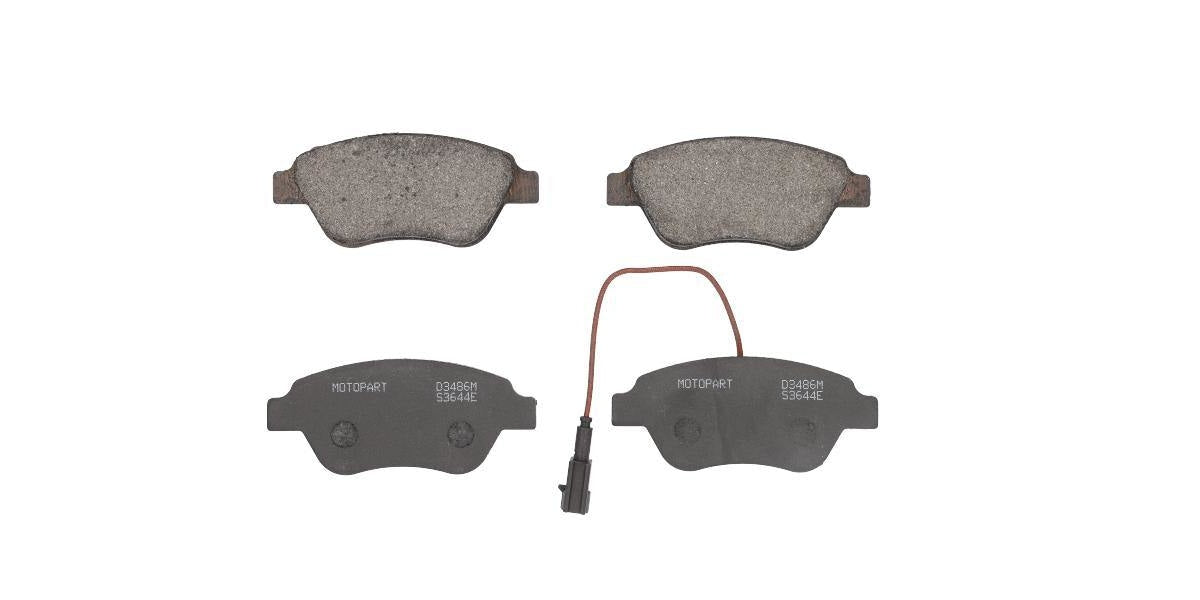 Brake Pads Fiat 500,Grande Punto,Doblo D3486M -Modern Auto Parts