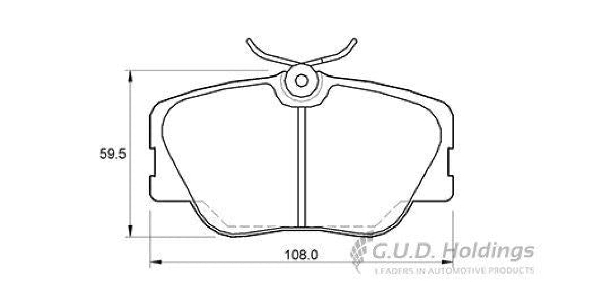 Brake Pads Front Bmw 3-Series 325Is [E30] 88-92 (SAFELINE D977S)