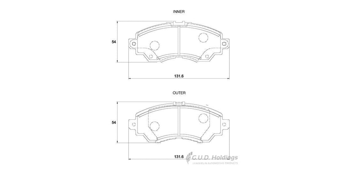 Brake Pads Front Honda Brio Hatch & Sedan (12-) Amaze (18-) Hyundai Grand I10 1.0,1.2 (2011-) (SAFELINE D4120S)
