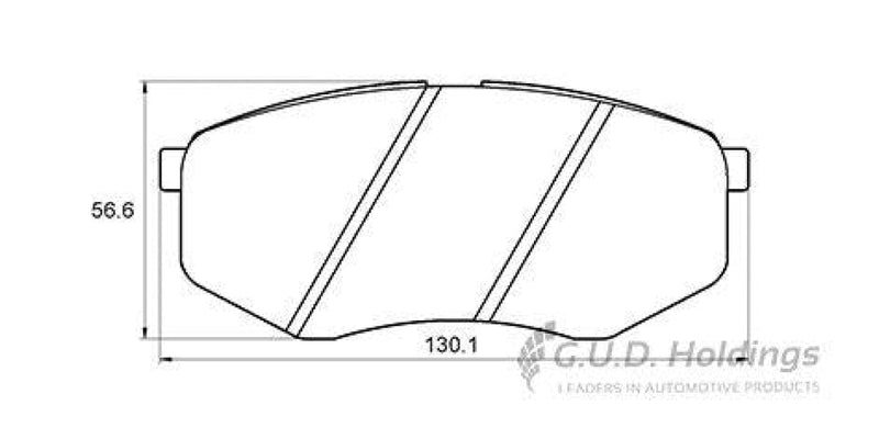 Brake Pads Front Hyundai Ix35 (10-) Kia Soul [2] (15-) (SAFELINE D3814S)
