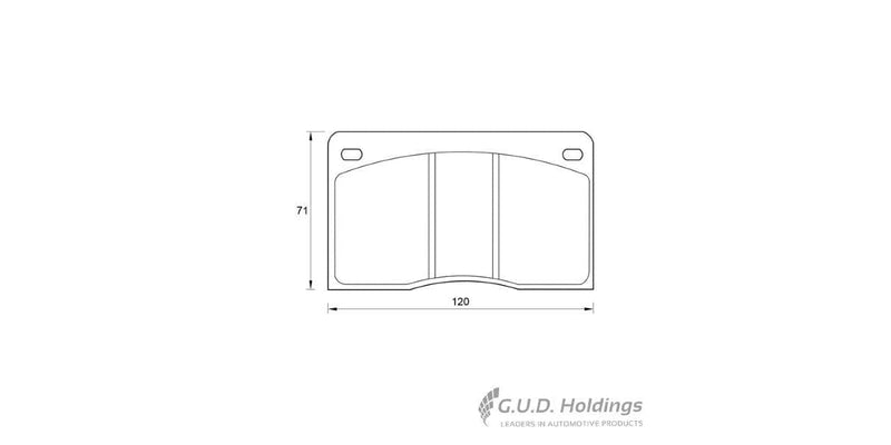 Brake Pads Front Jaguar Xj6 Executive (Xk) (74-80) (SAFELINE D244S)