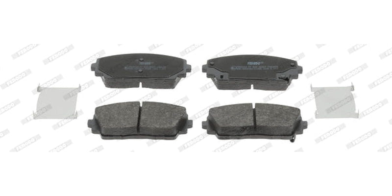 Brake Pads Front Kia Picanto 1.1 (04-) [2] 1.0 1.2 (11-) (Ferodo Fdb4825)