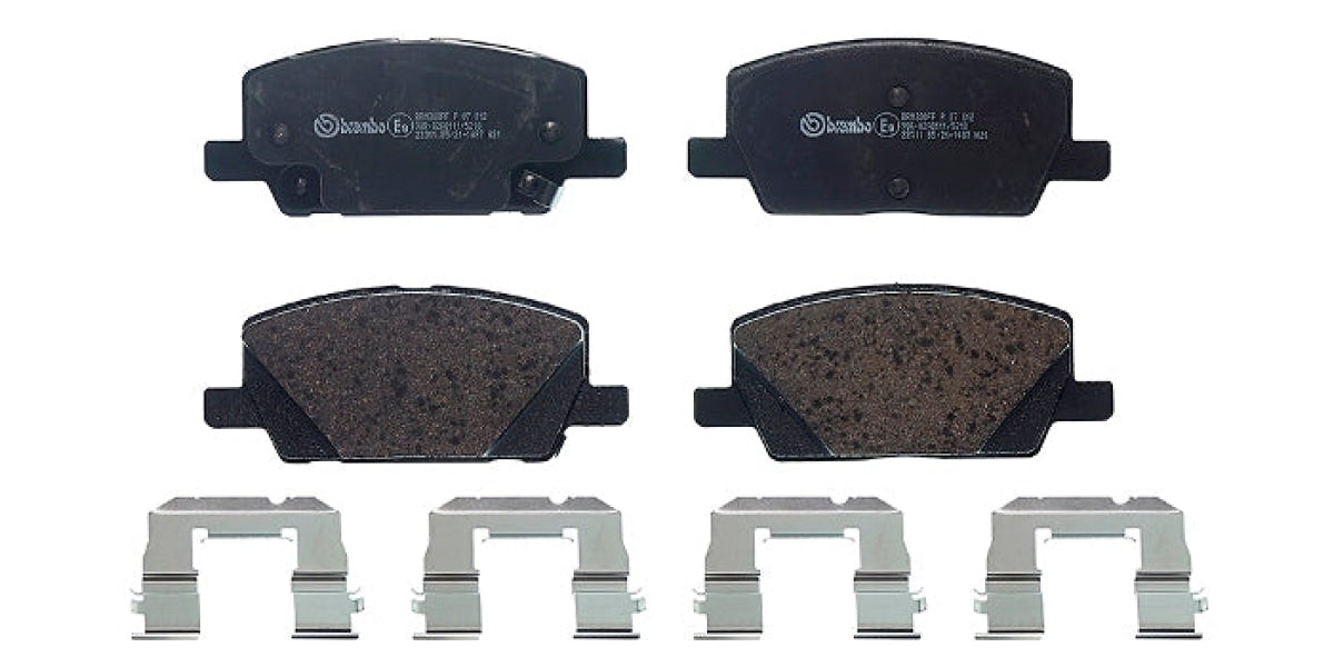 Brake Pads Front Set (Brembo) (P07012)