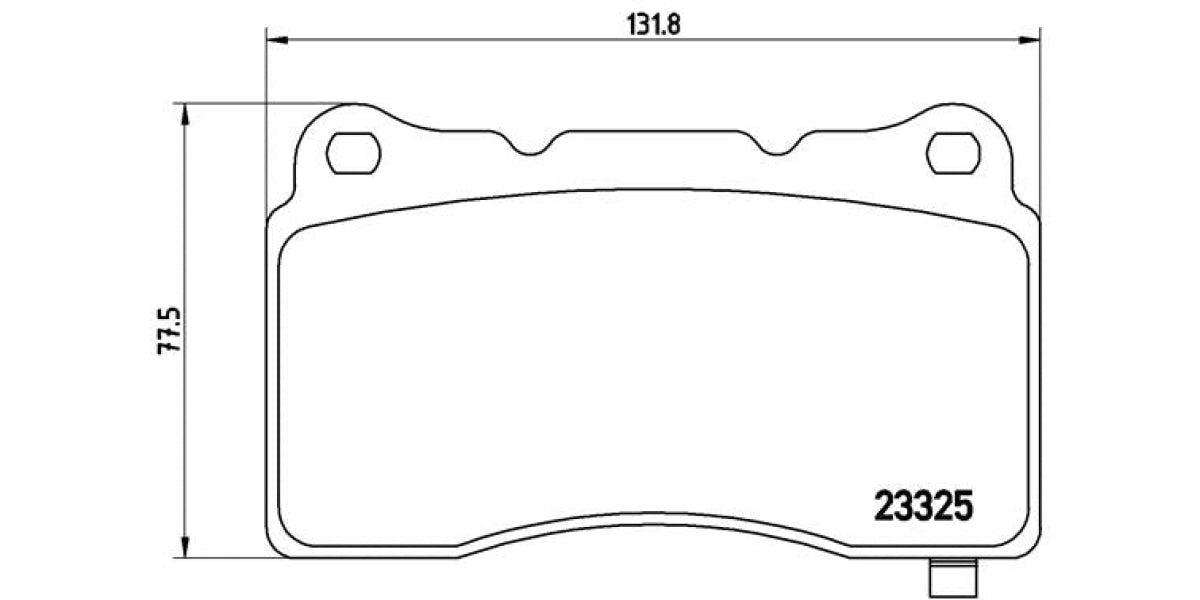 Brake Pads Front Set (Brembo) (P09004)