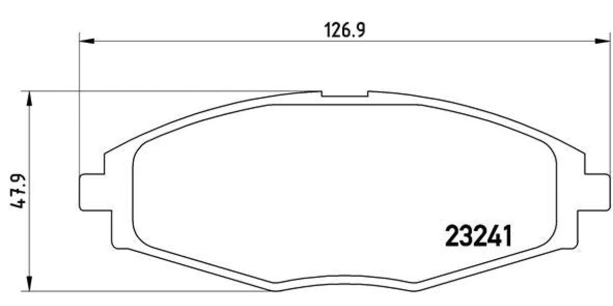 Brake Pads Front Set (Brembo) (P15006)