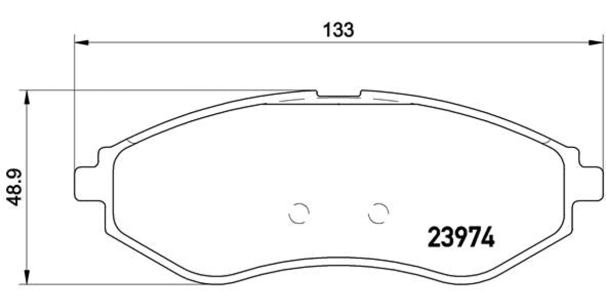 Brake Pads Front Set (Brembo) (P24048)