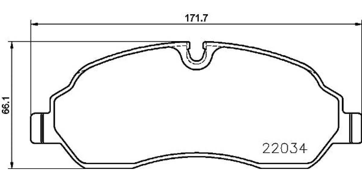 Brake Pads Front Set (Brembo) (P24171)