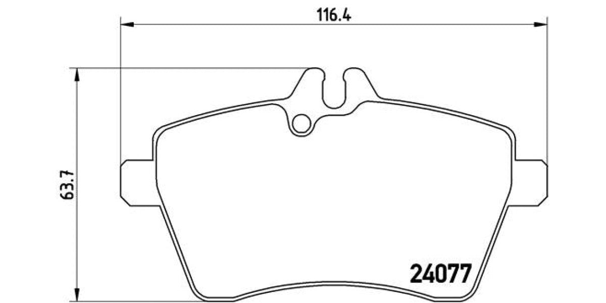 Brake Pads Front Set (Brembo) (P50056)