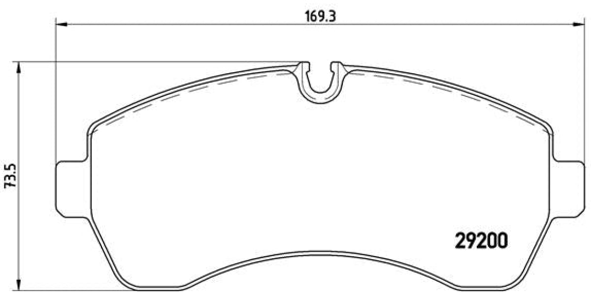 Brake Pads Front Set (Brembo) (P50059)