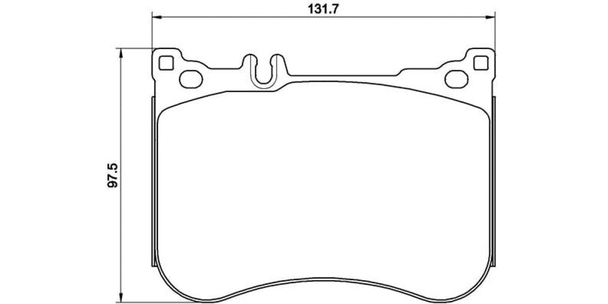 Brake Pads Front Set (Brembo) (P50114)