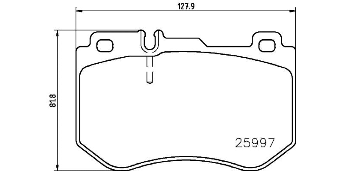 Brake Pads Front Set (Brembo) (P50123)