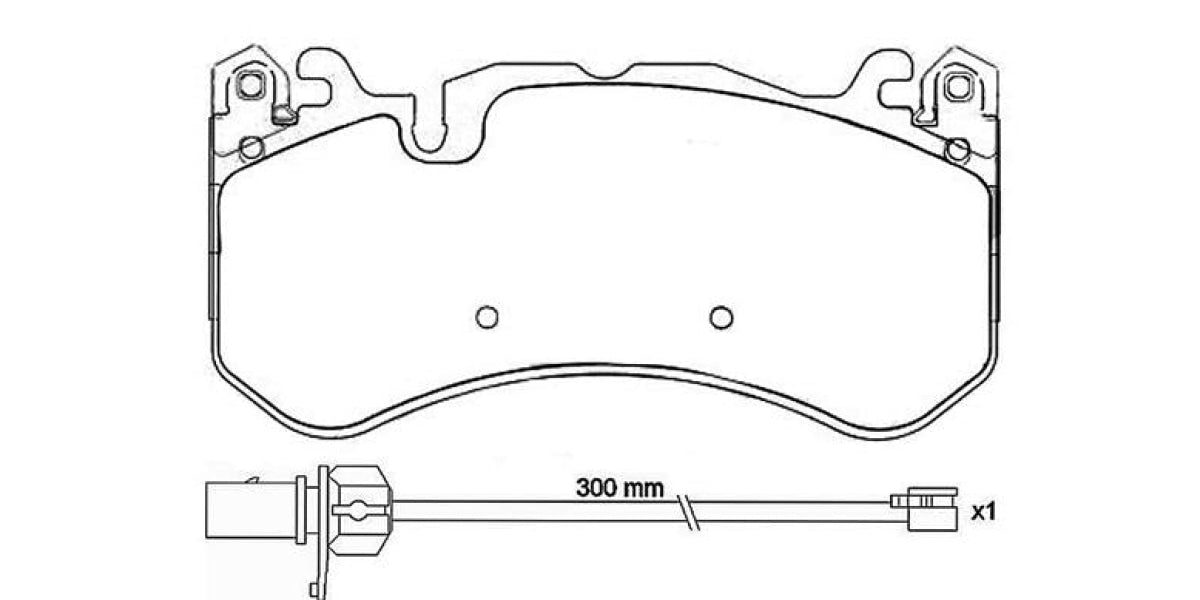 Brake Pads Front Set (Brembo) (P50127)