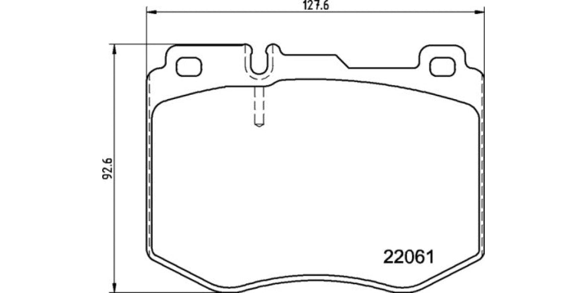 Brake Pads Front Set (Brembo) (P50145)