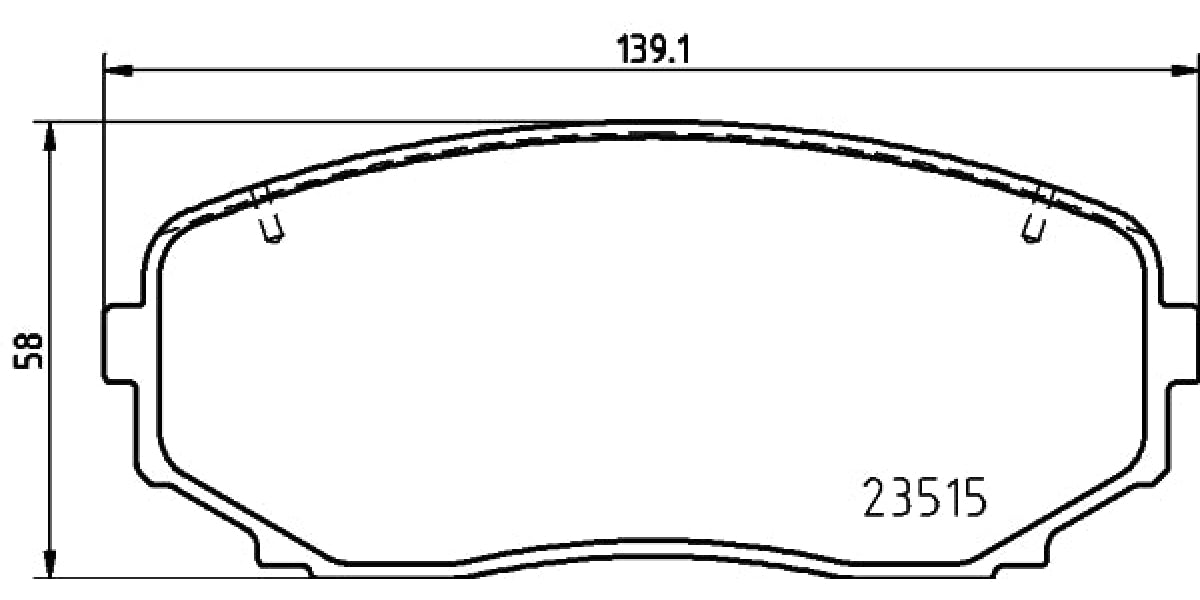 Brake Pads Front Set (Brembo) (P54060)