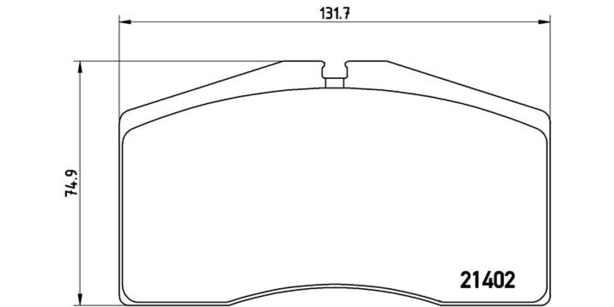 Brake Pads Front Set (Brembo) (P65006)