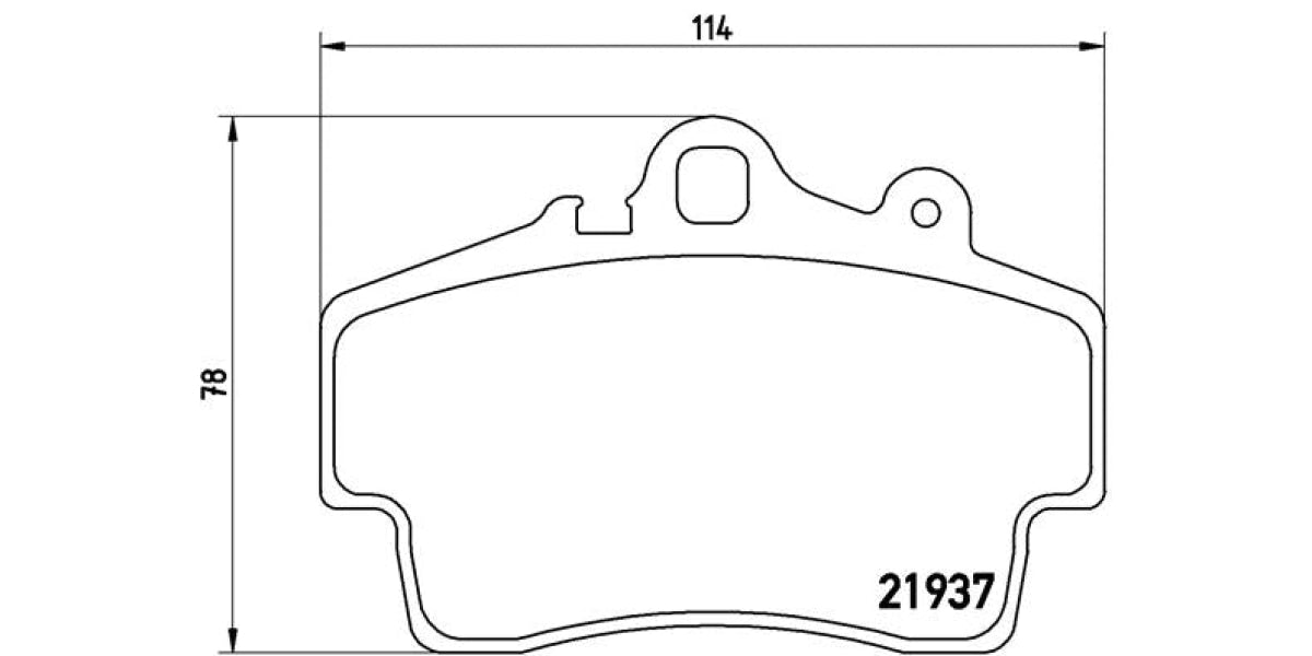 Brake Pads Front Set (Brembo) (P65007)