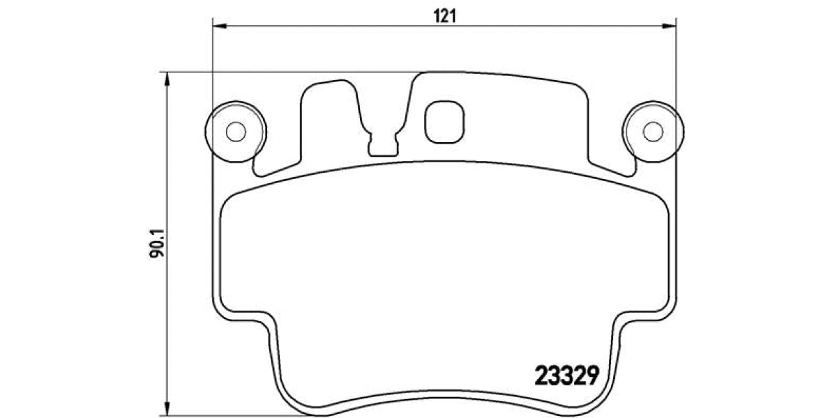 Brake Pads Front Set (Brembo) (P65009)