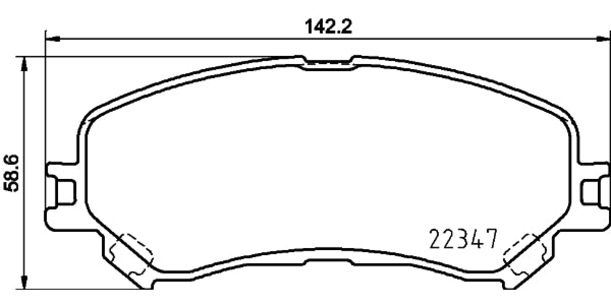 Brake Pads Front Set (Brembo) (P68067)