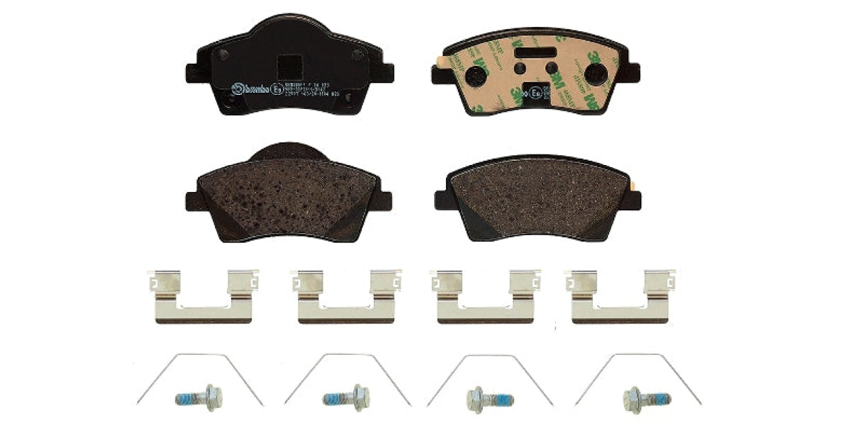 Brake Pads Front Set (Brembo) (P86033)