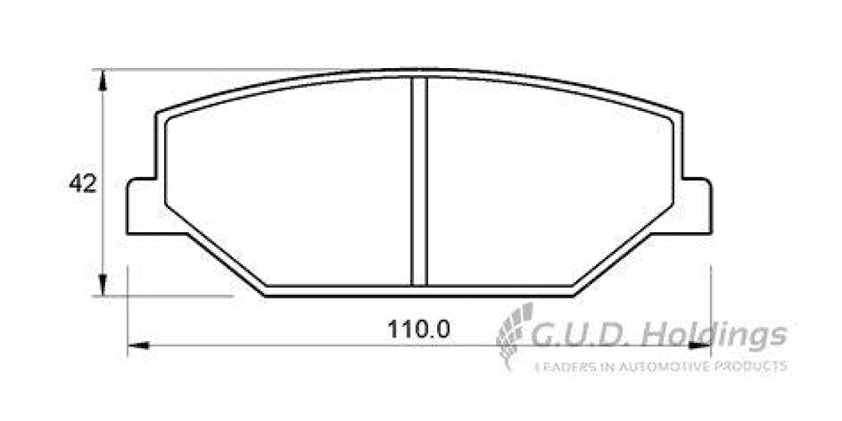 Brake Pads Front Suzuki Samurai (86-89) Jimny (2008-) Sj410/Sj413 (86-) (SAFELINE D955S)