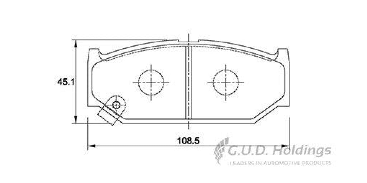 Brake Pads Front Suzuki Splash (14-) Swift (08-) Dzire (18-) (SAFELINE D3752S)