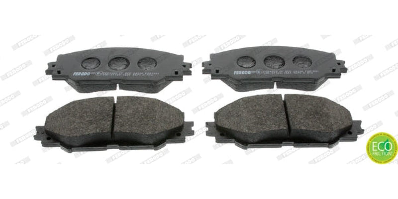 Brake Pads Front Toyota Auris/aurisx (07-15) Rav 4 [3] (06-13) Yaris (11-18>) (Ferodo Fdb1891)