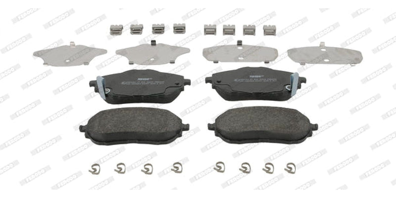 Brake Pads Front Toyota Corolla 1.3 1.4D 1.6D 1.8 (14-) (Ferodo Fdb4648)