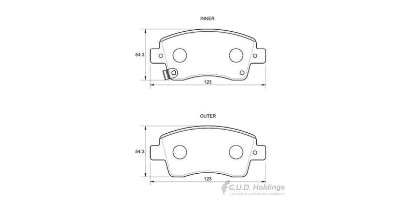 Brake Pads Front Toyota Etios 1.5 2Nr-Fe (SAFELINE D3942S)