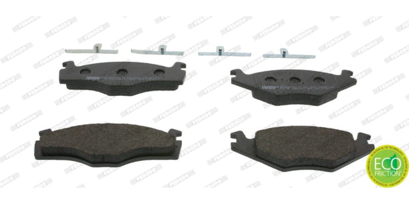 Brake Pads Front Vw Golf[2][3]Jetta [2][3] (83-96) Citi Golf (85-10) Passat (81-87) (Ferodo Fdb392)