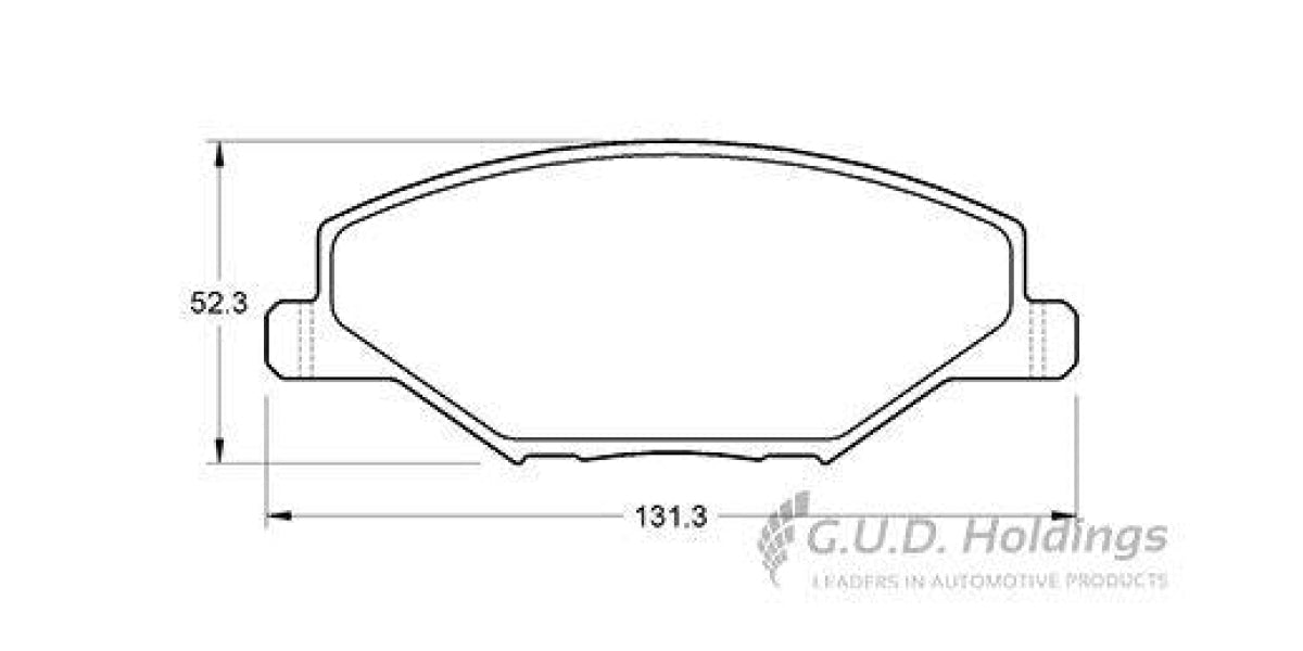 Brake Pads Front Vw Polo New (18-) Crosspolo (10-) Polo (10-) Vivo (10-) (SAFELINE D4095S)