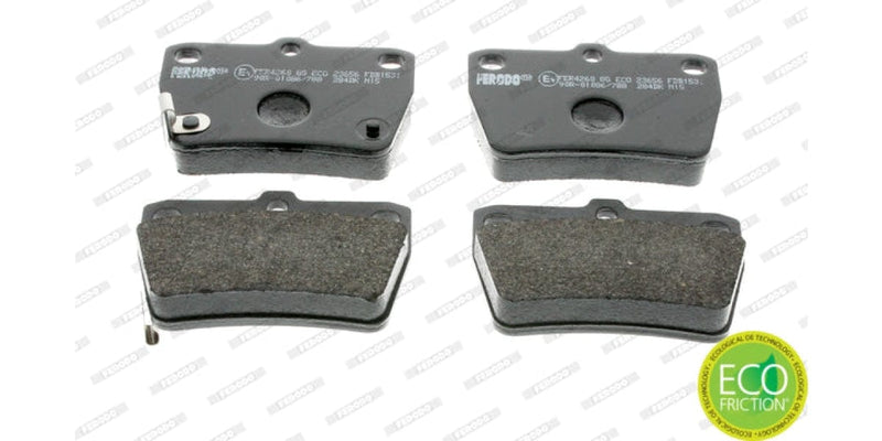 Brake Pads Fr/rr Chery Tiggo (08-) Toyota Rav 4 [2] (02-06) (Ferodo Fdb1531)